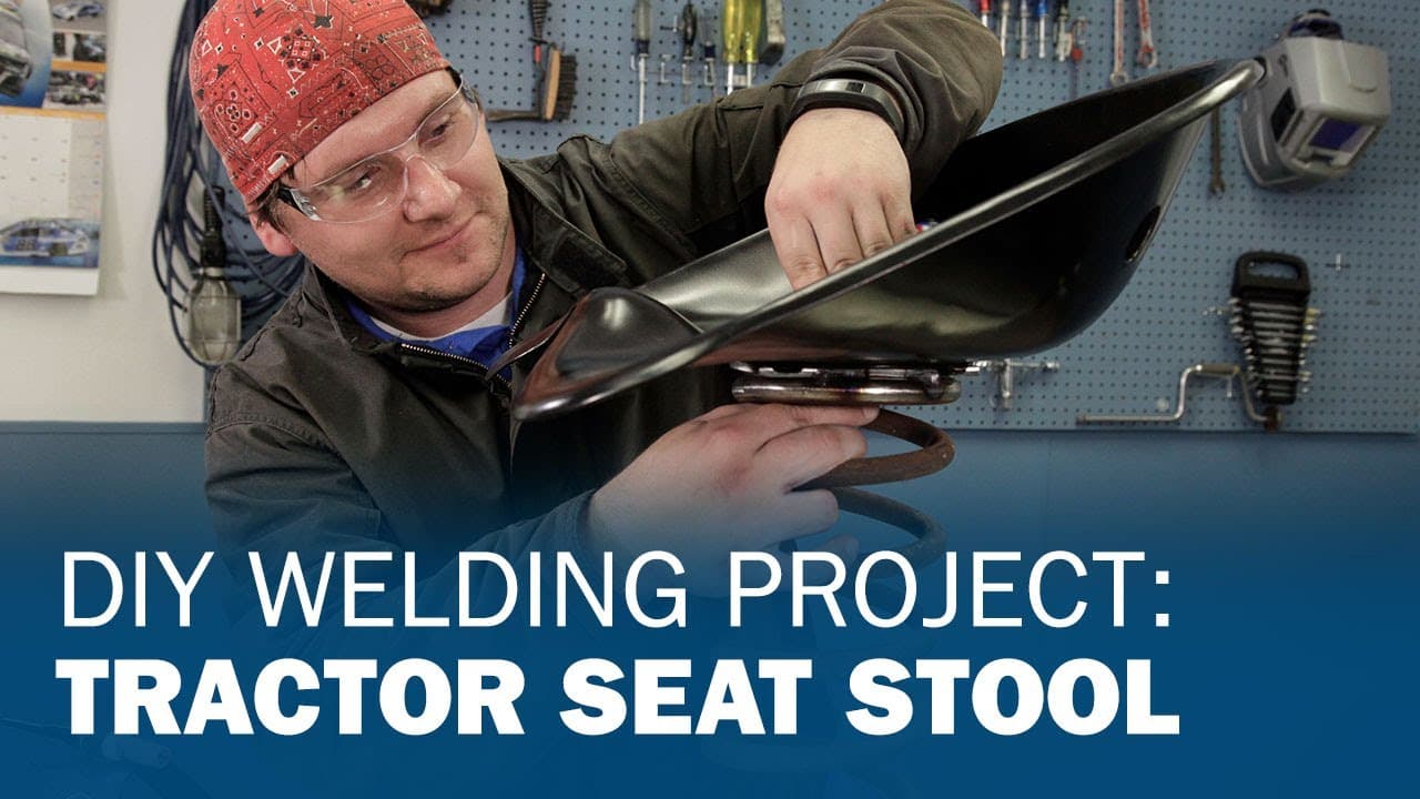 DIY Welding Project: Tractor Seat Stool