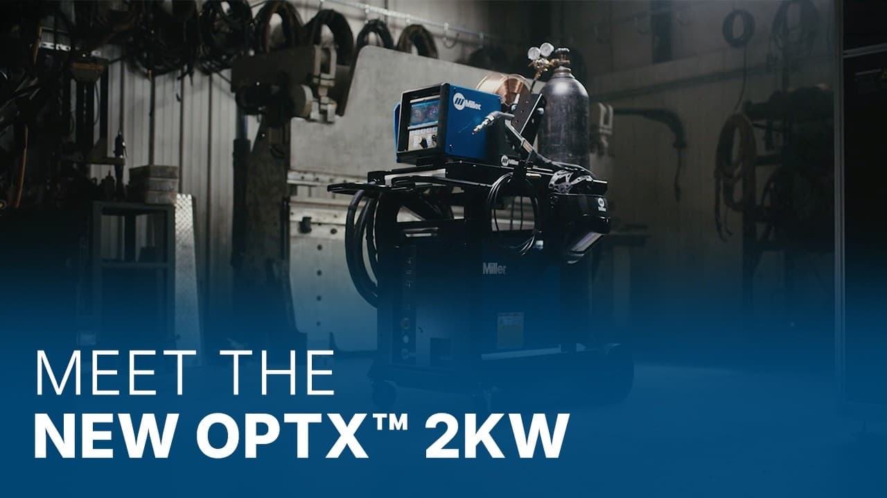 OptX™ 2kW Handheld Laser Welder | Making More Possible