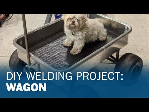 DIY Welding Project: Metal Wagon