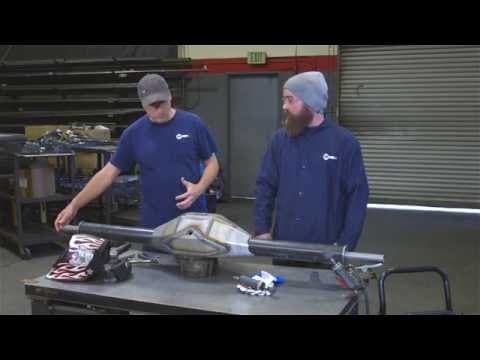 Welding a Rear End Housing at Camburg Engineering with New Multimatic 215 Multiprocess Welder