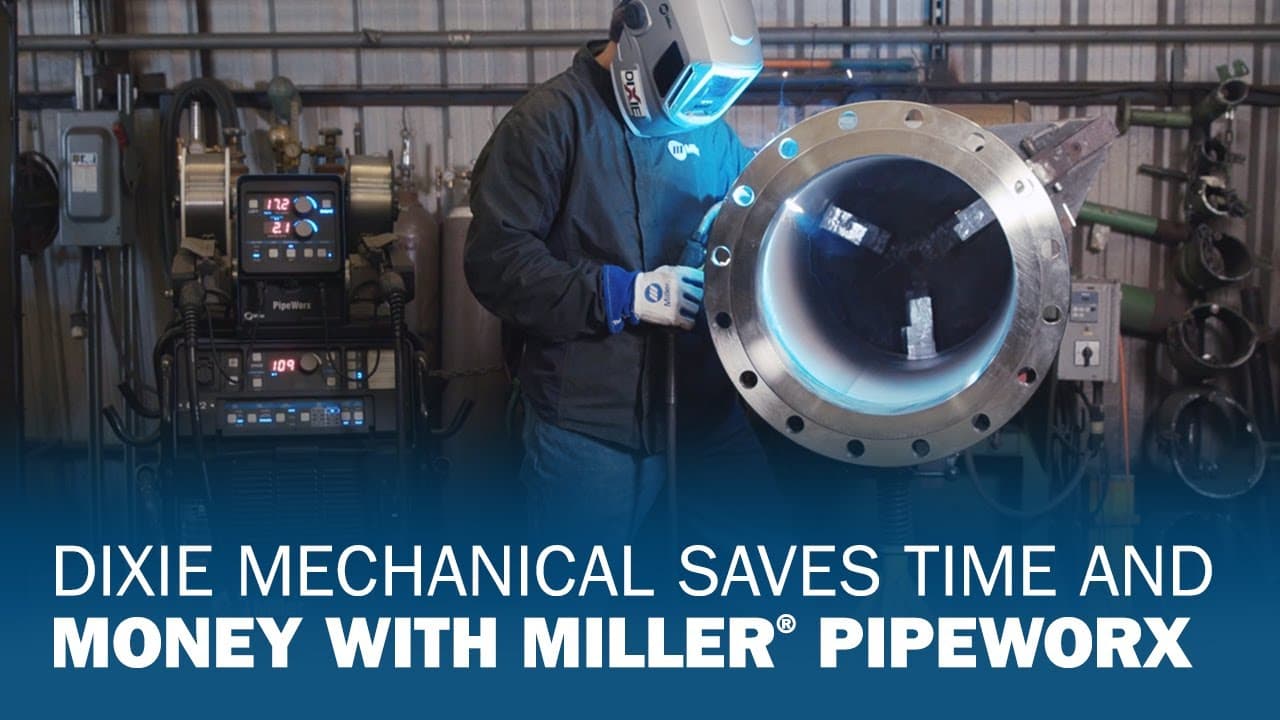 Dixie Mechanical Saves Time and Money With Miller PipeWorx